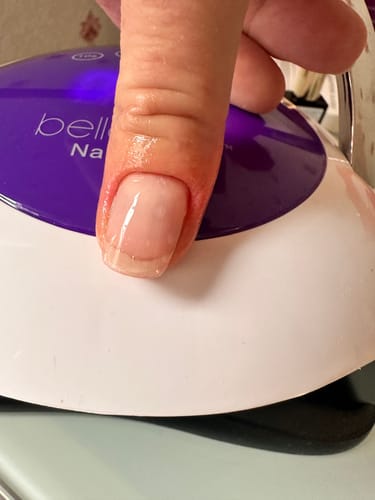 Customer photo review of Premium Builder Gel, Didier Lab, Milky Pink, 15 g