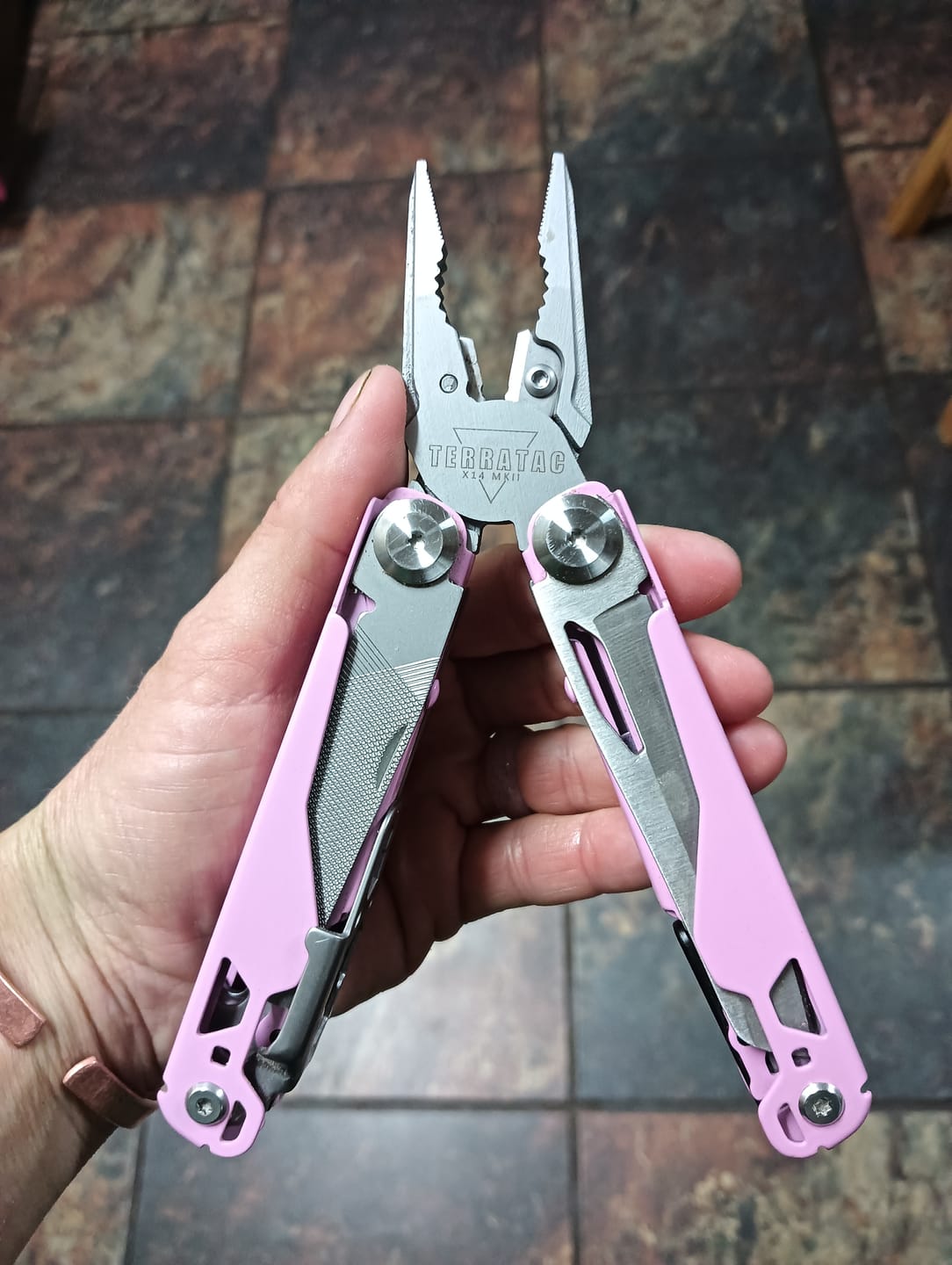 Customer photo review of TerraTAC™ X14 MKII Pink [Free engraving] (Pre Order: Expect Delivery 6th November 2024)