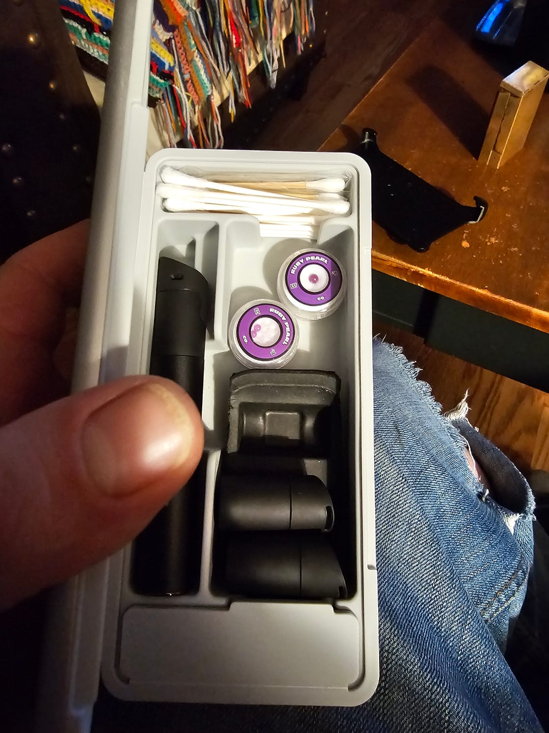 Customer photo review of Puffco Peak Pearl Set
