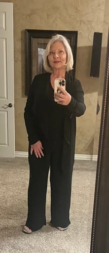 Customer photo review of Brigitte Brianna Voyage Cardigan