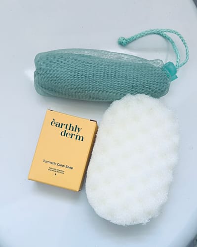 Customer photo review of Turmeric Glow Soap