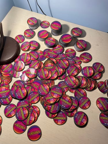 Customer photo review of Sticker Vinile Classico