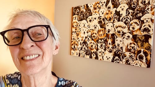 Customer photo review of Custom Paint by Numbers Kit for Personalized Artwork