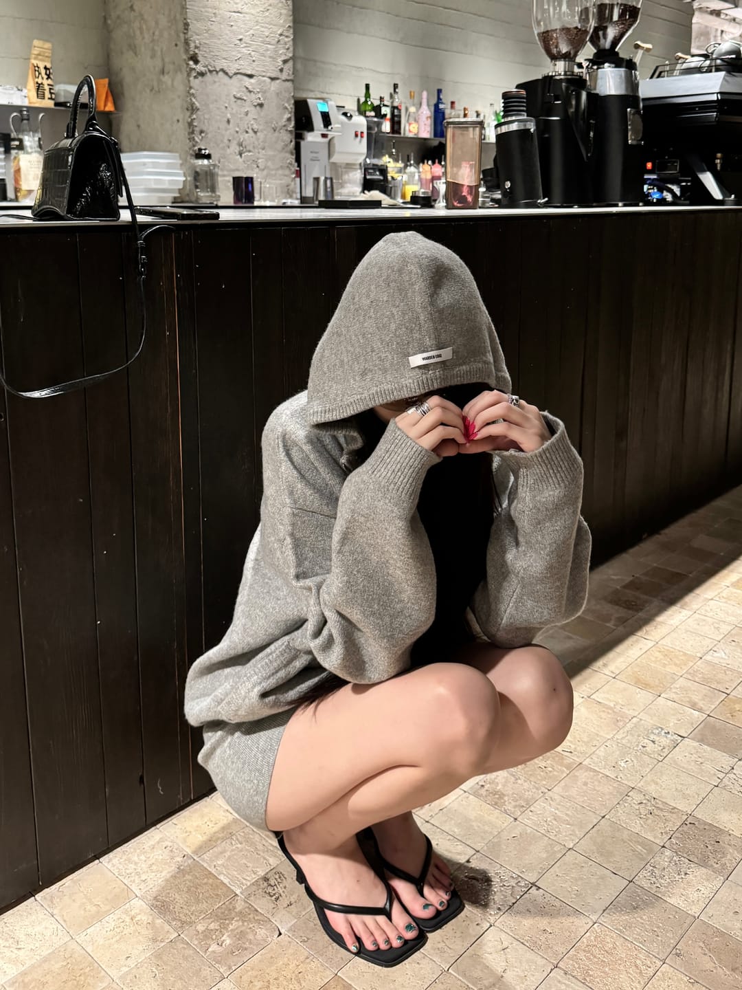 Customer photo review of WARDEN EDGE Oversized Hoodie & Shorts Set - Streetwear-Inspired Design