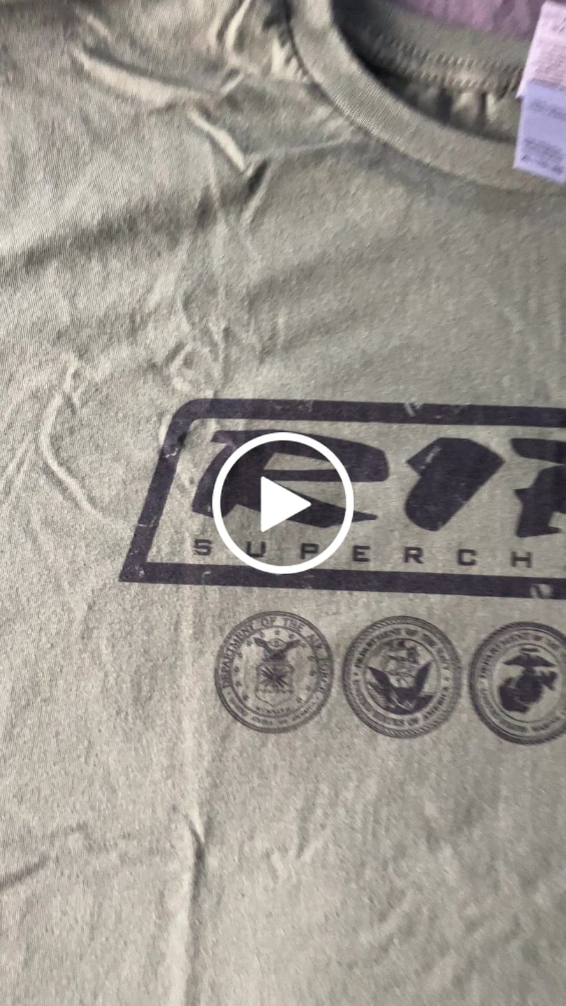 Customer video review of RIPP Military & First Responder Appreciation T-Shirt