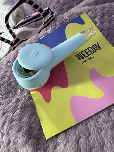 Customer photo review of Pipe Base Iridescent