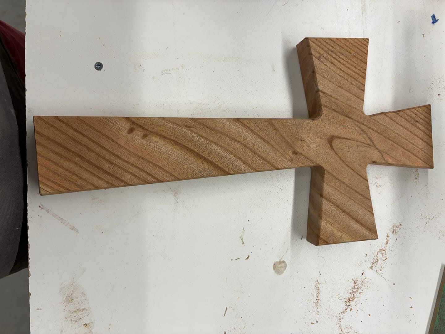 Customer photo review of XL High Performance Template Router Bit - 3/8" Spiral Up Cut Flush Trim Bit With 1.5" Cutter