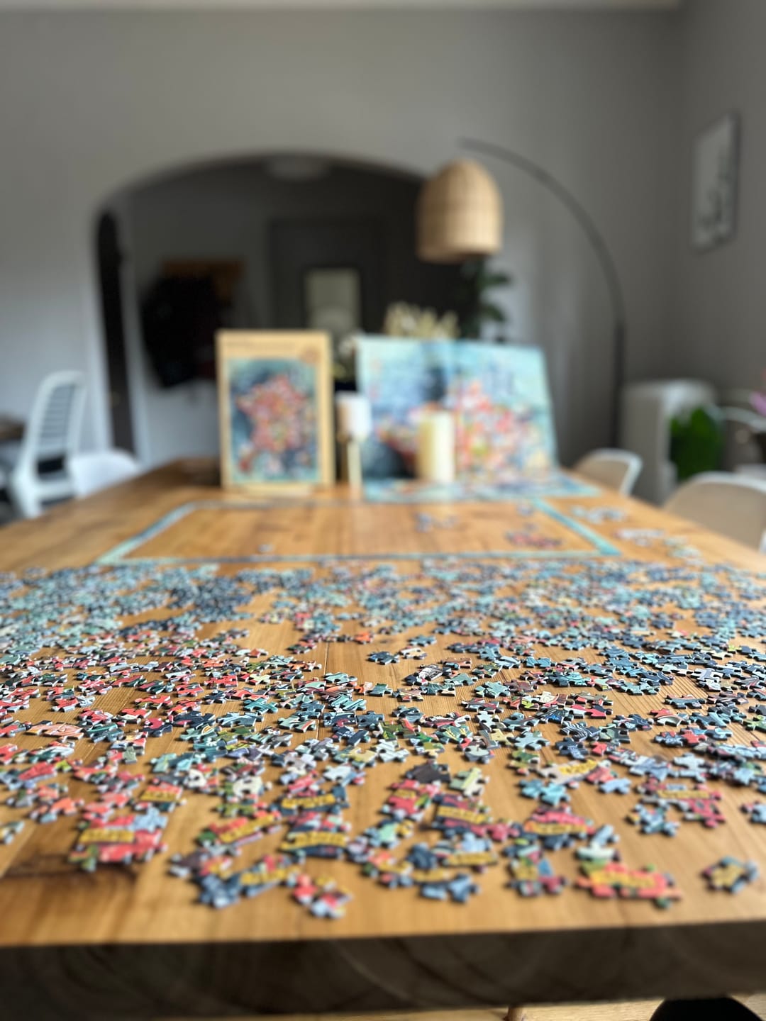 Customer photo review of Cheese Puzzle - France