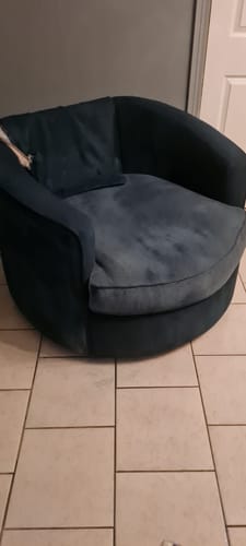 Customer photo review of Fabric Paint -- Dark Blue