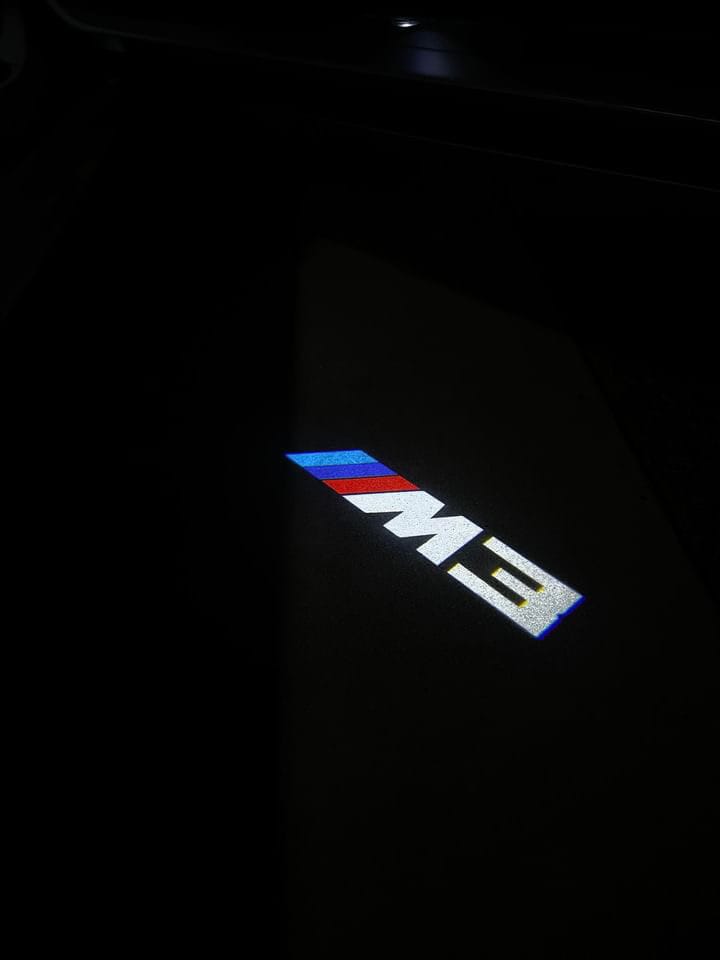 Customer photo review of BMW F SERIES DOOR LIGHTS