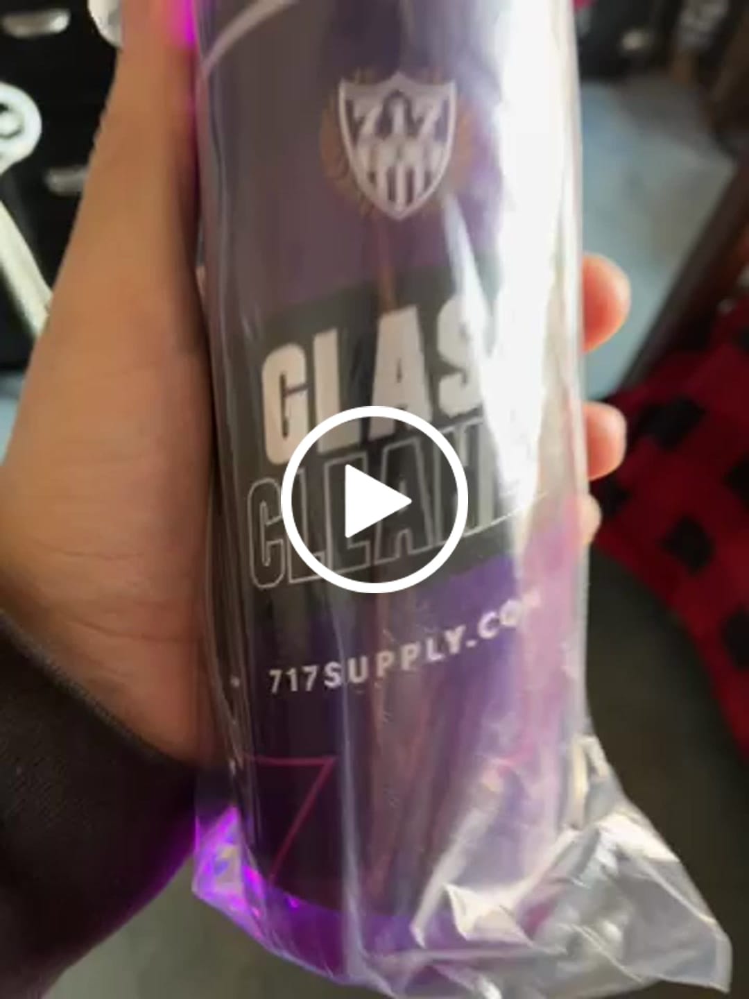 Customer video review of 717 Supply Glass Cleaner