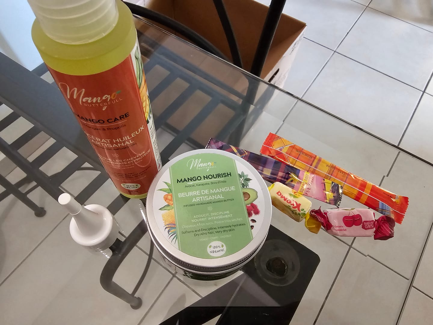Customer photo review of Beurre de mangue artisanal NOURISH