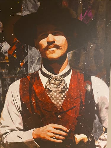 Customer photo review of Doc Holiday Wall Art