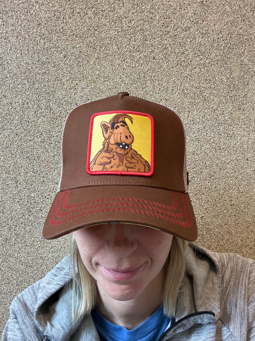 Customer photo review of OVERLORD X Alf: Alf Trucker Cap