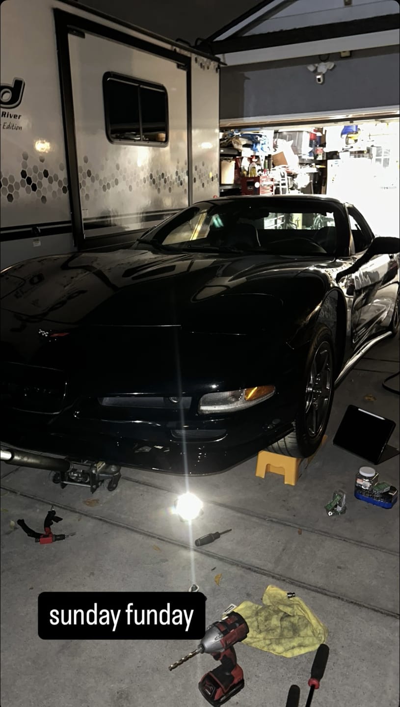 Customer photo review of Corvette C5 ZR1 Extended Front Splitter Lip