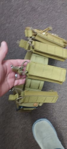 Customer photo review of 1er Kurz- Magazintasche BRAVO in Coyote