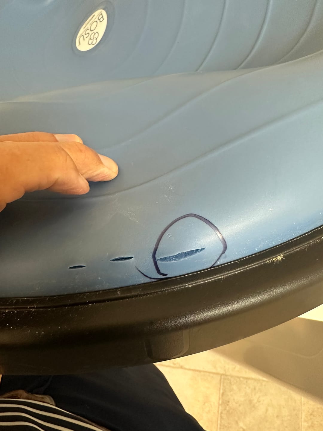 Customer photo review of BOSU® Home Balance Trainer