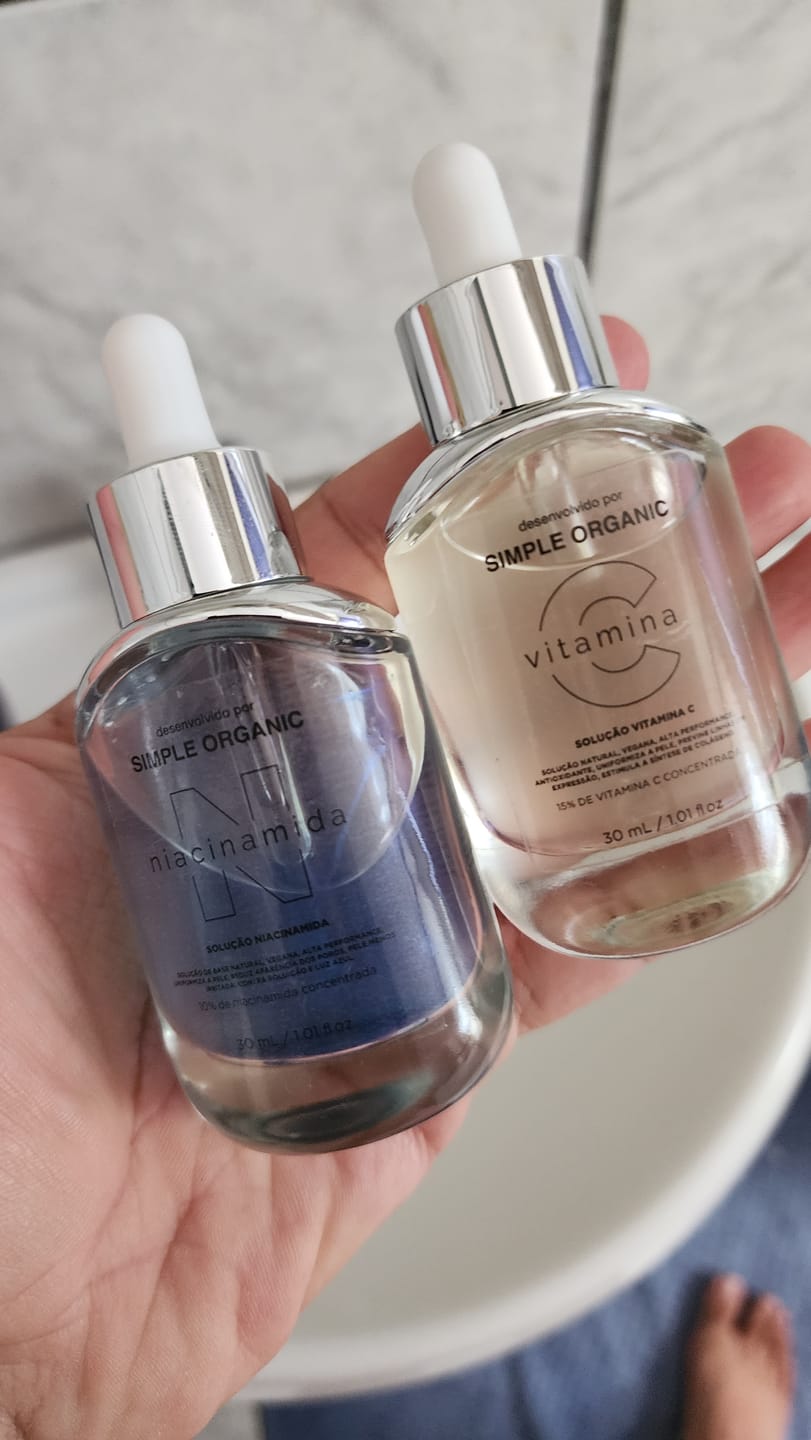Customer photo review of Niacinamida + Vitamina C