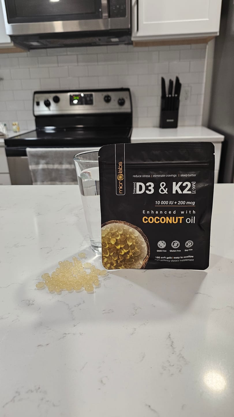 Customer photo review of High-Potency Vitamin D3 & K2