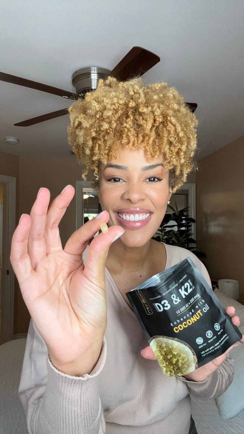 Customer photo review of High-Potency Vitamin D3 & K2