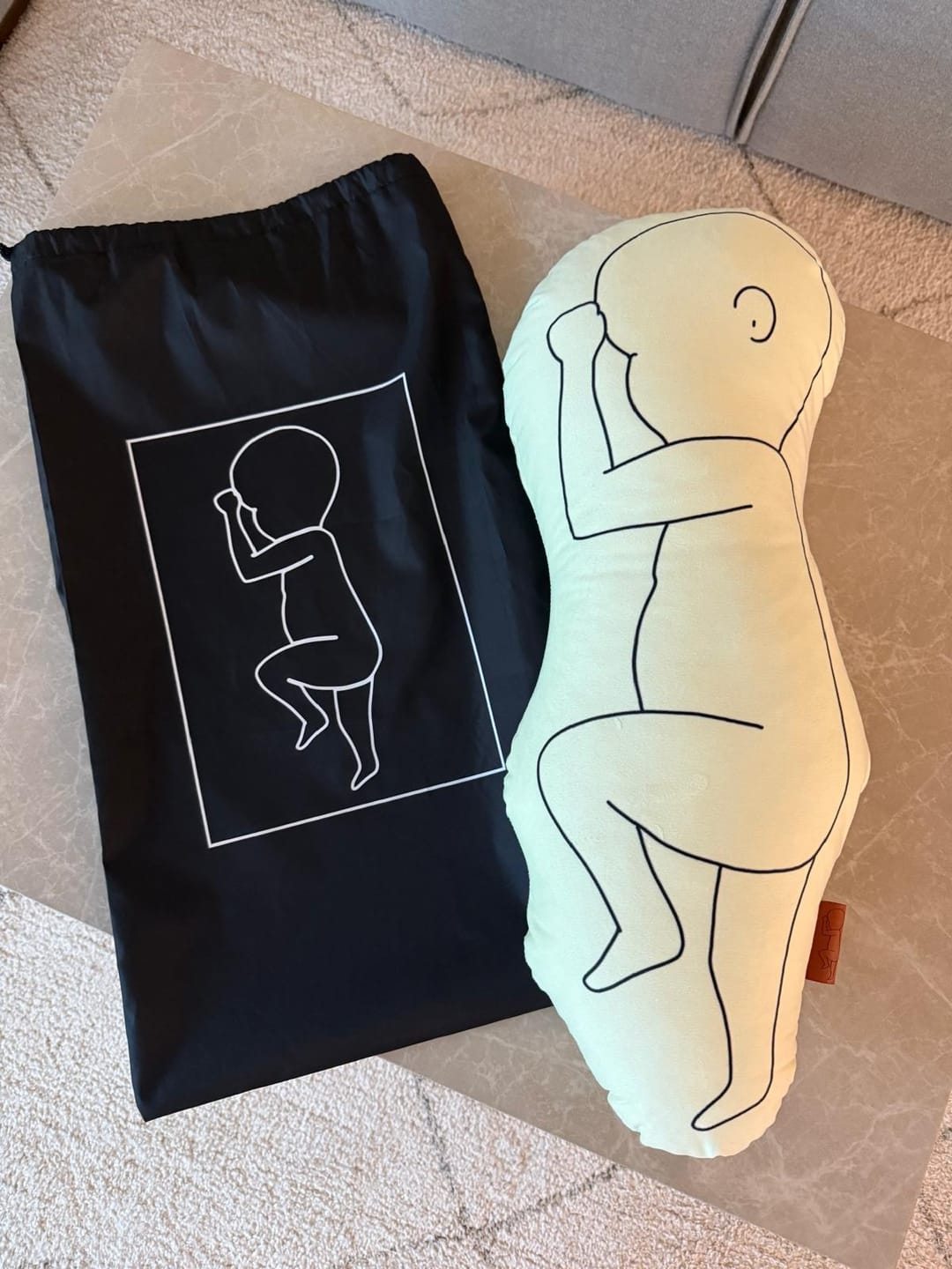 Customer photo review of Birth Pillow Classy One