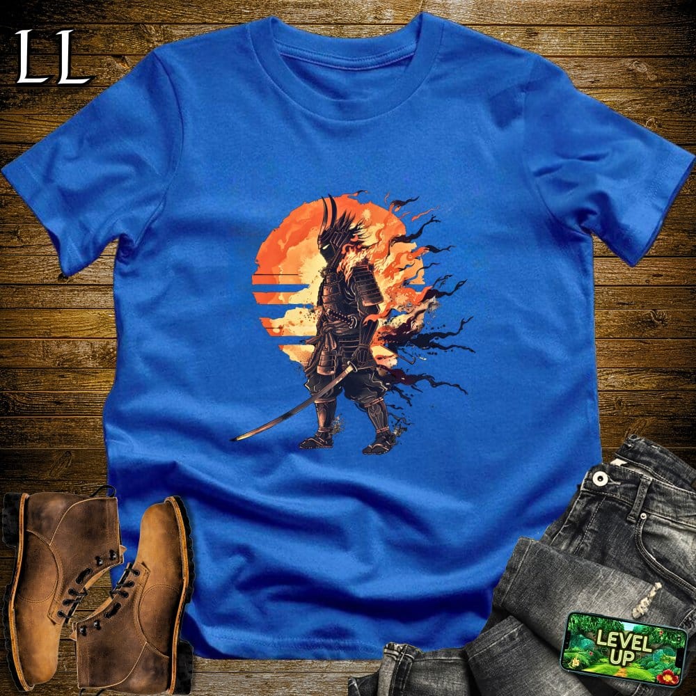 Customer photo review of Samurai of the Flames Softstyle Tee