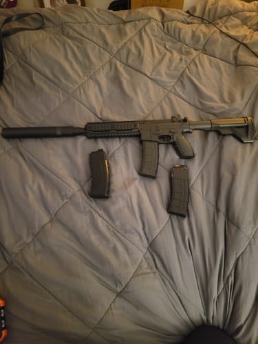 Customer photo review of M416 Auto Shell Ejection Toy Gun