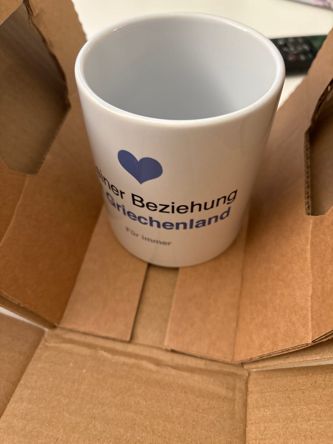 Customer photo review of Beziehung mit Griechenland - Tasse