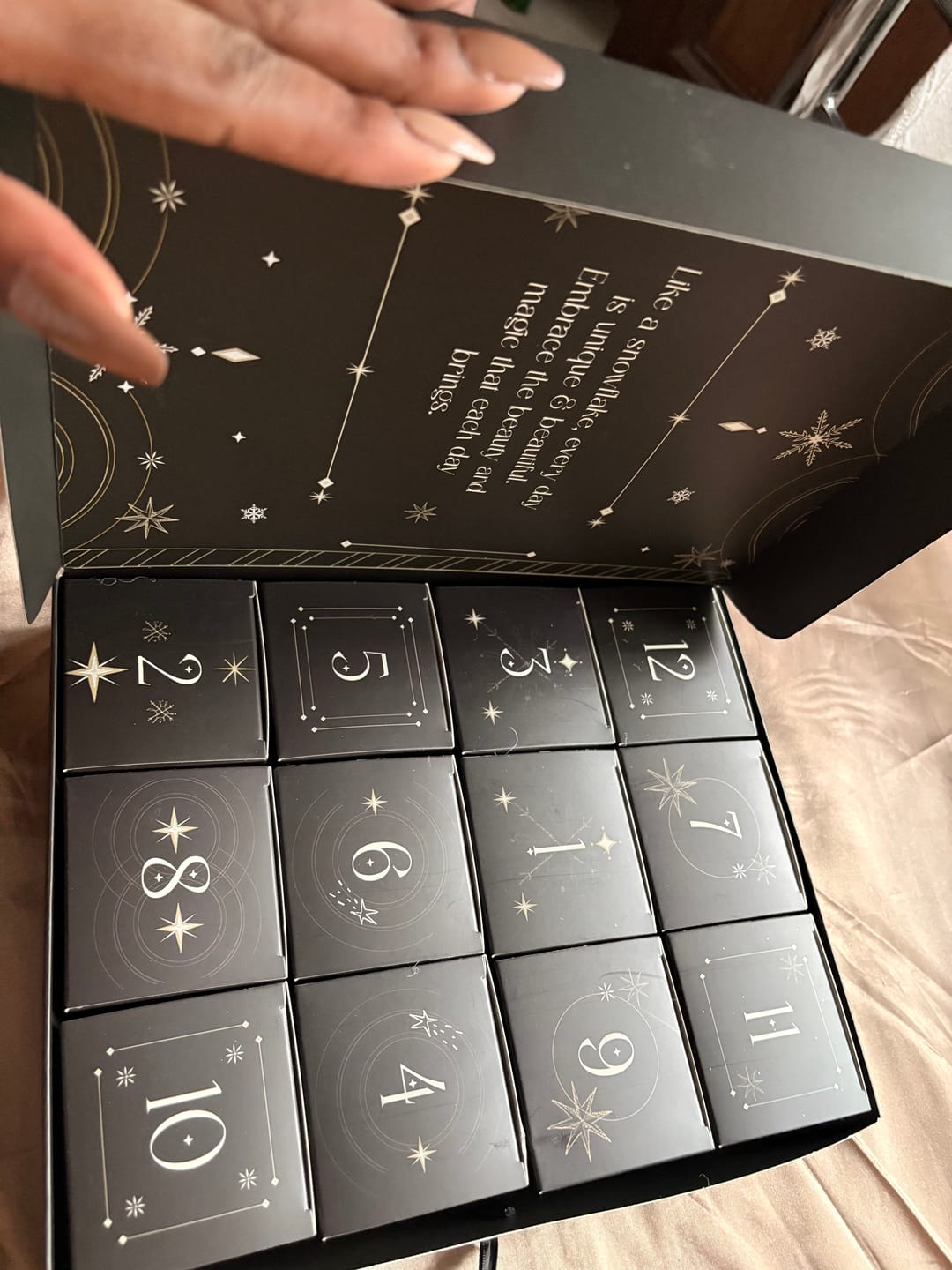 Customer photo review of 12 pcs Advent Calendar Packaging