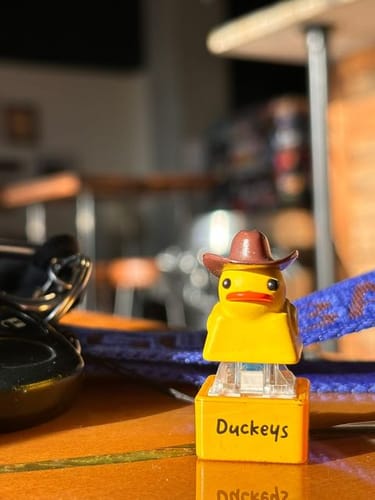 Customer photo review of Mystery Keycap - Costume Party