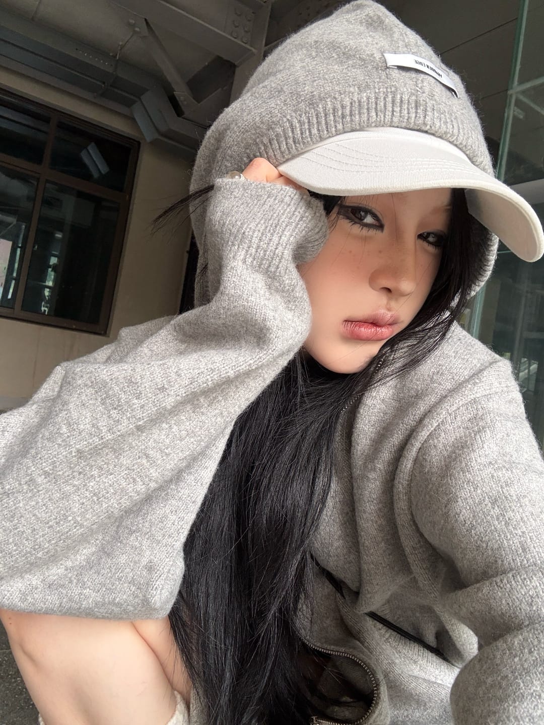Customer photo review of WARDEN EDGE Oversized Hoodie & Shorts Set - Streetwear-Inspired Design