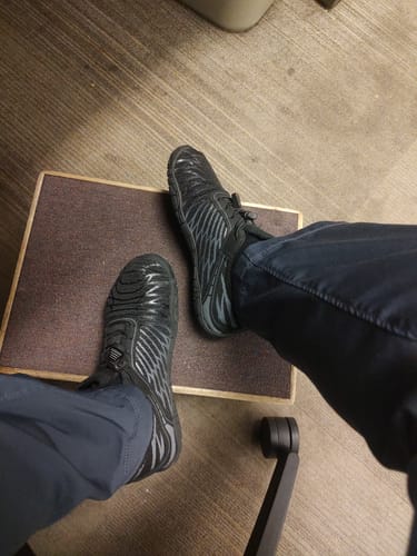 Customer photo review of Lorax Pro – All-Day Comfort & Pain-Free Barefoot Shoes