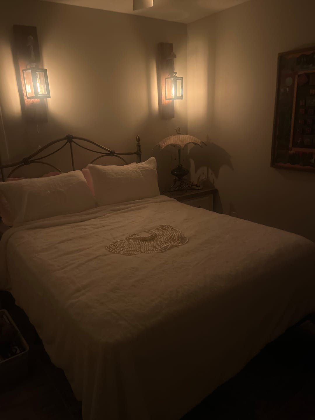 Customer photo review of CYRA Long Velvet Bedding Set