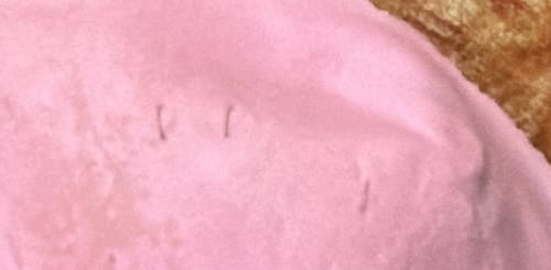 Customer photo review of Plumeria Hard Wax 1kg