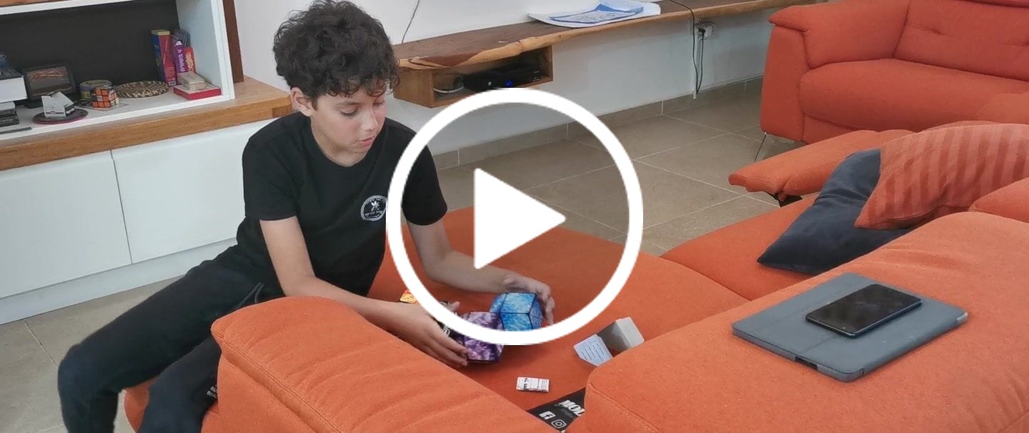 Customer video review of מודינו- קוביית הקסם