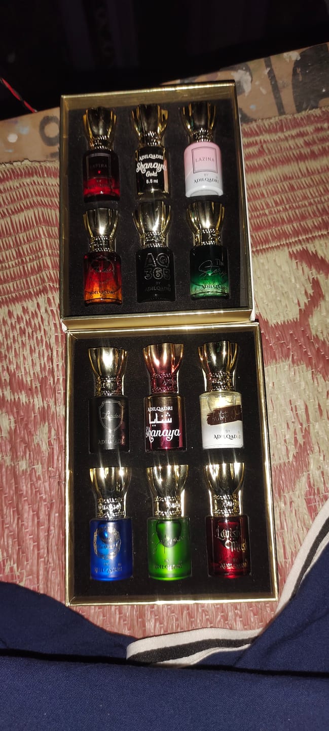Customer photo review of Assorted And Essensia Luxury Attar Perfume Gift Set - Pack Of 2