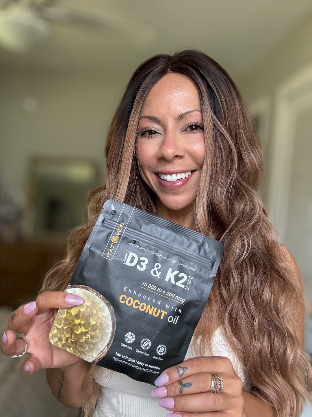 Customer photo review of High-Potency Vitamin D3 & K2