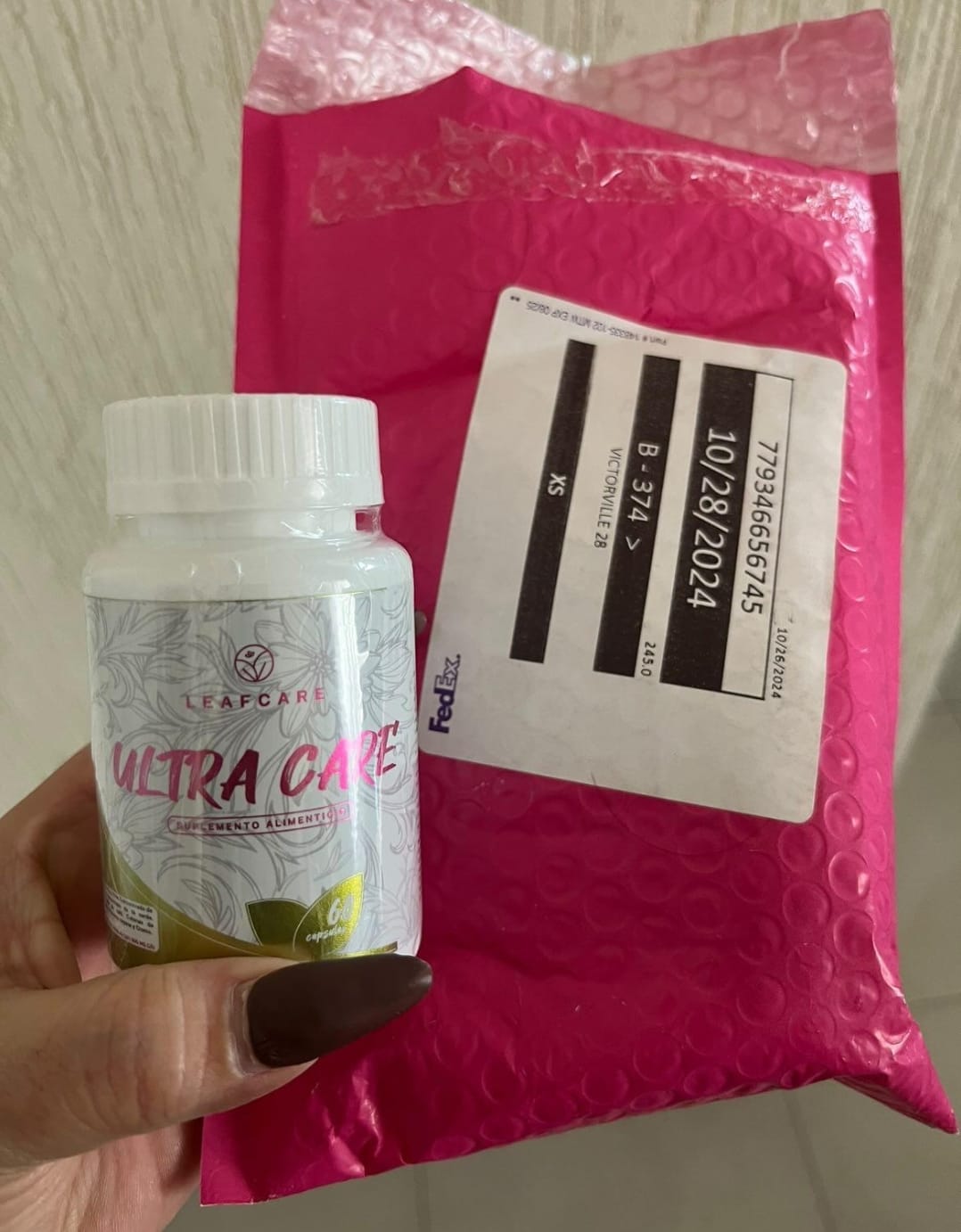 Customer photo review of ULTRACARE - ENVIO GRATIS