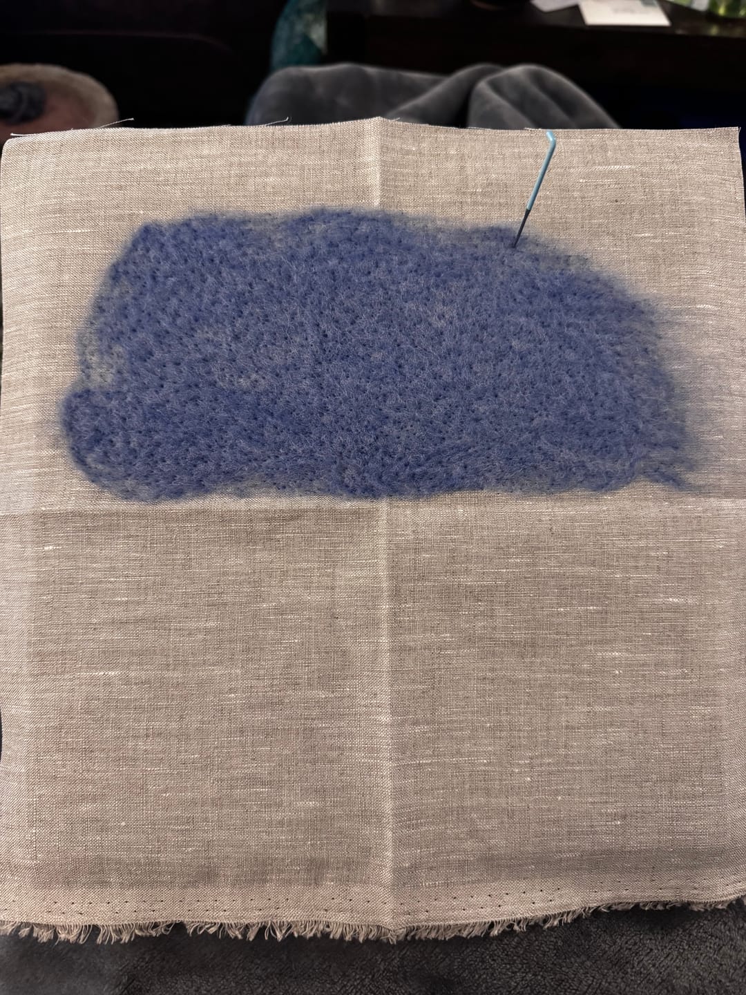 Customer photo review of Grazing Sheep Needle Felting Kit