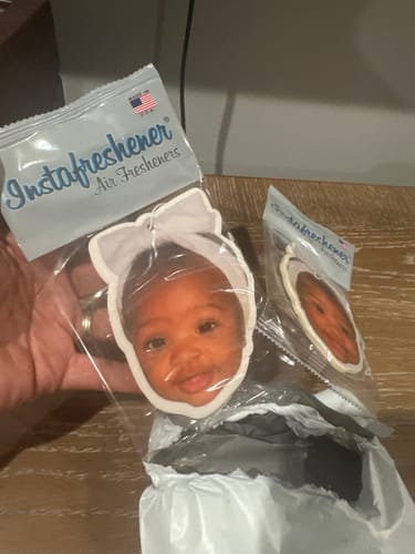 Customer photo review of Custom Shape Air Freshener