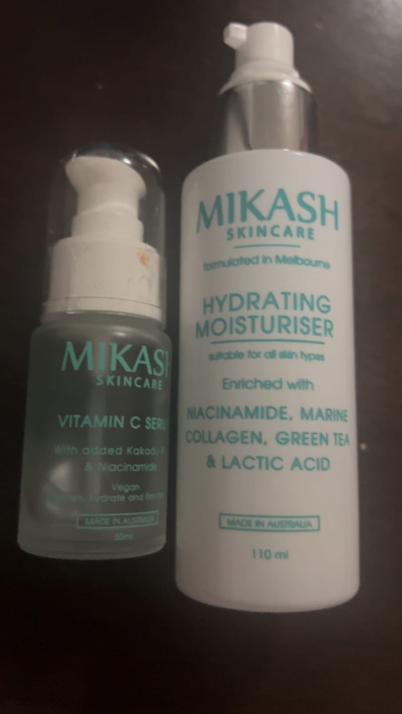 Customer photo review of Vitamin C serum