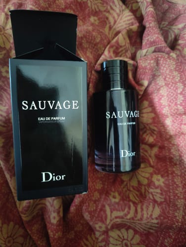 Customer photo review of Christian Dior Sauvage Eau De Parfum For Men