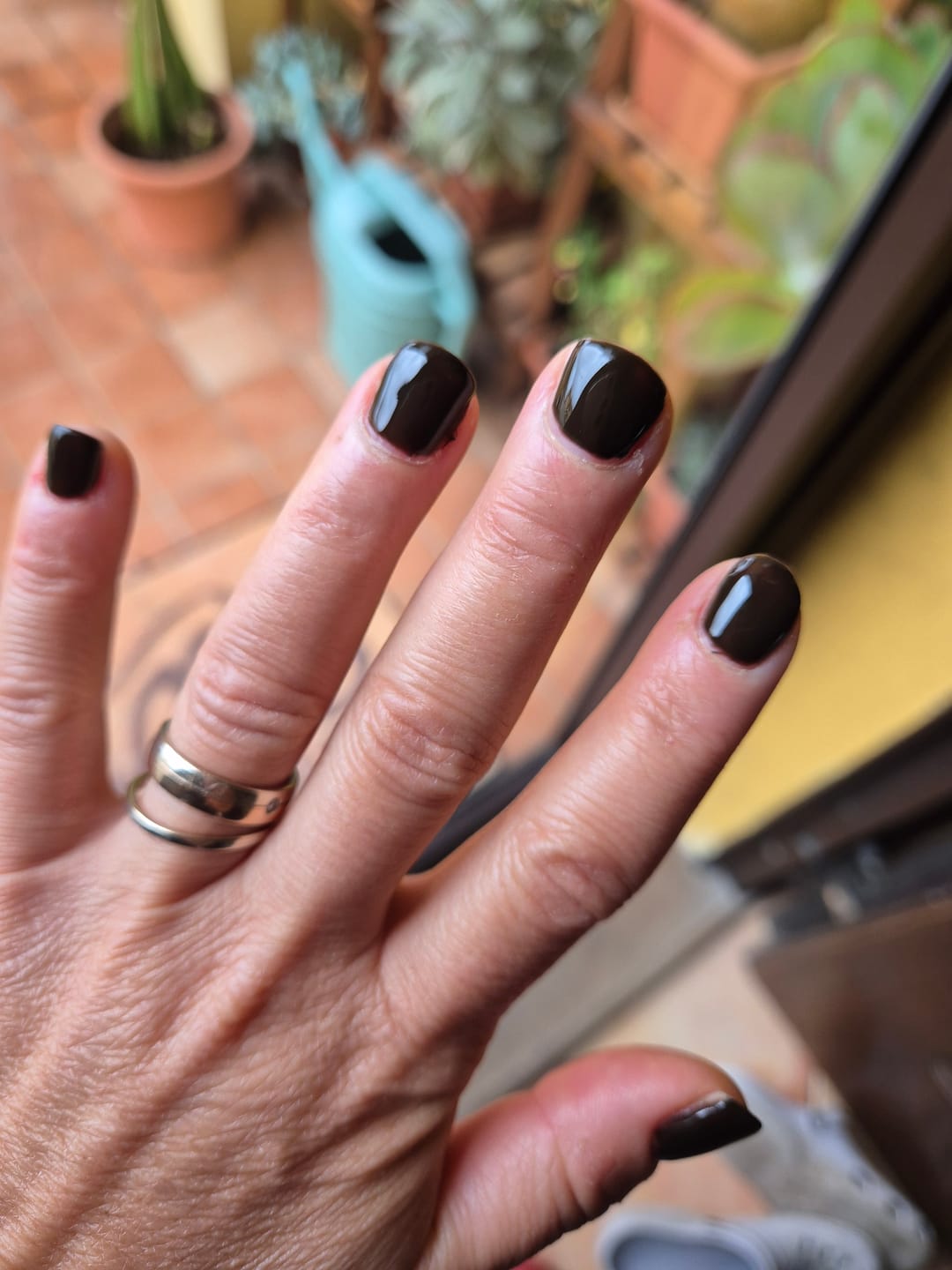 Customer photo review of Smalto Semipermanente LCI -  Cioccolato