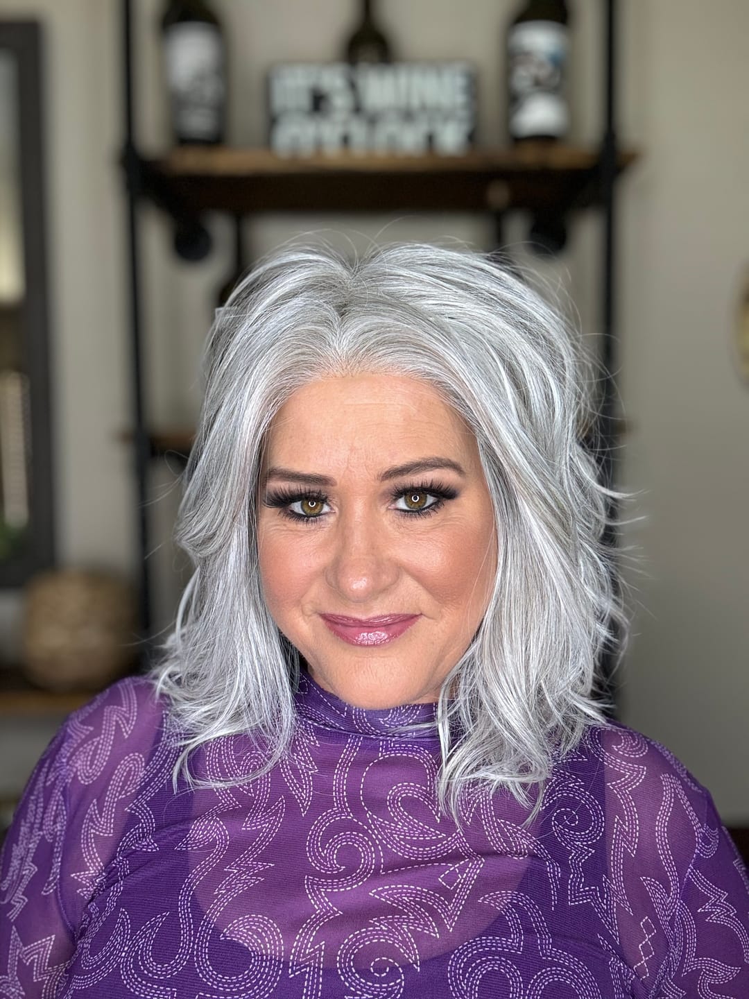 Customer photo review of CURRENT EVENT - Burnished Snow