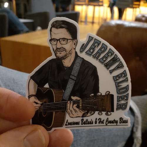 Customer photo review of Cut to Shape Stickers