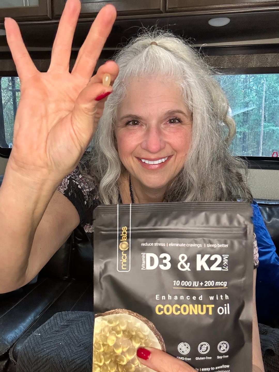 Customer photo review of High-Potency Vitamin D3 & K2