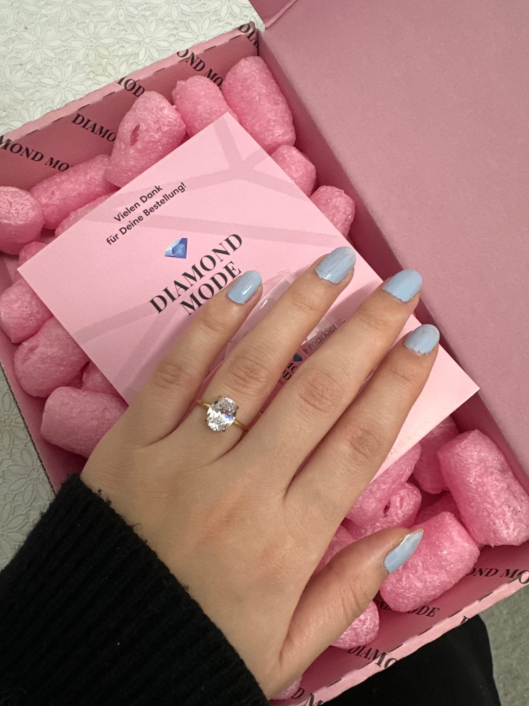 Customer photo review of Paola Ring | 18K vergoldet