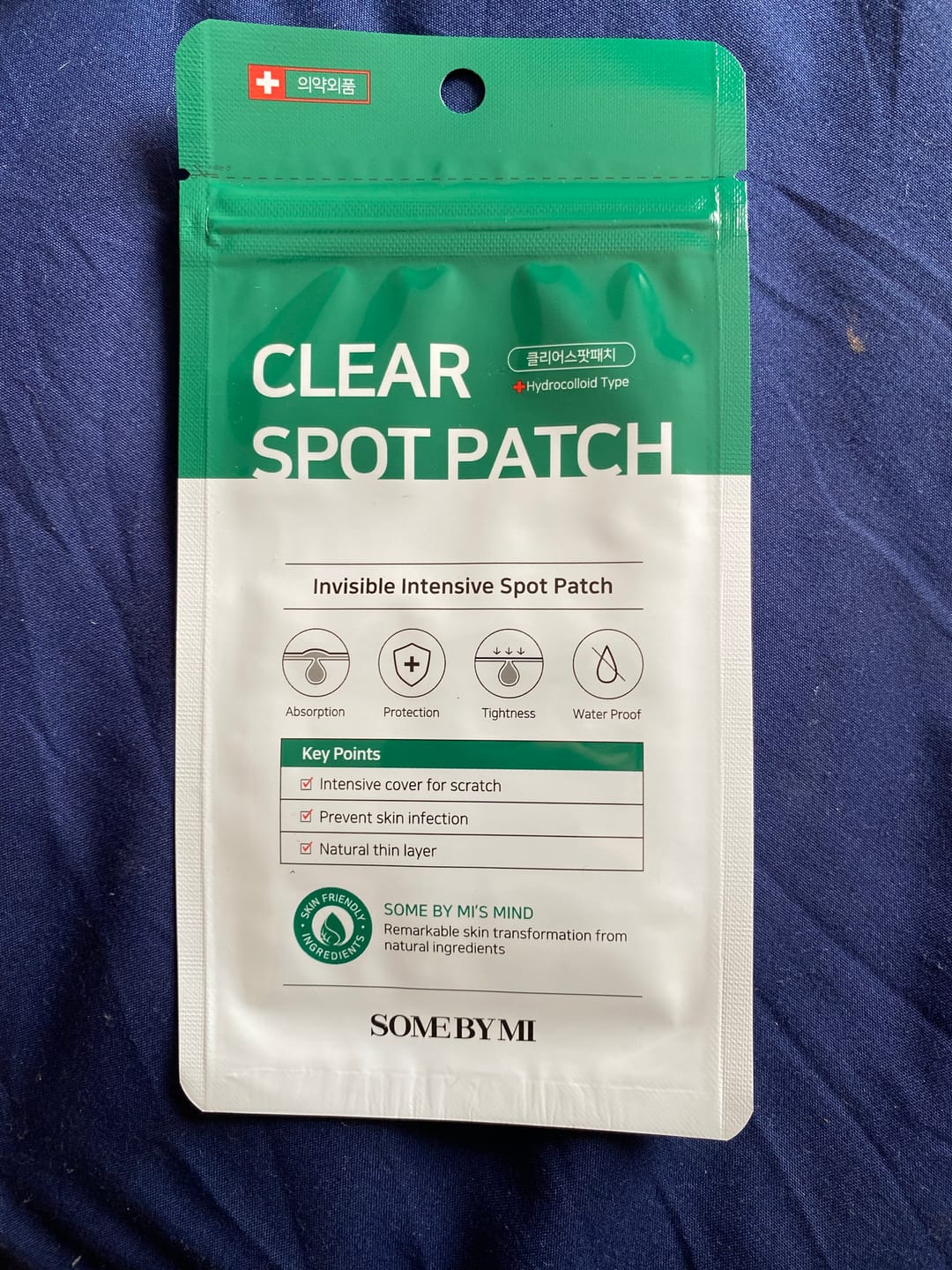 Customer photo review of SOME BY MI 30 Days Miracle Clear Spot Patch