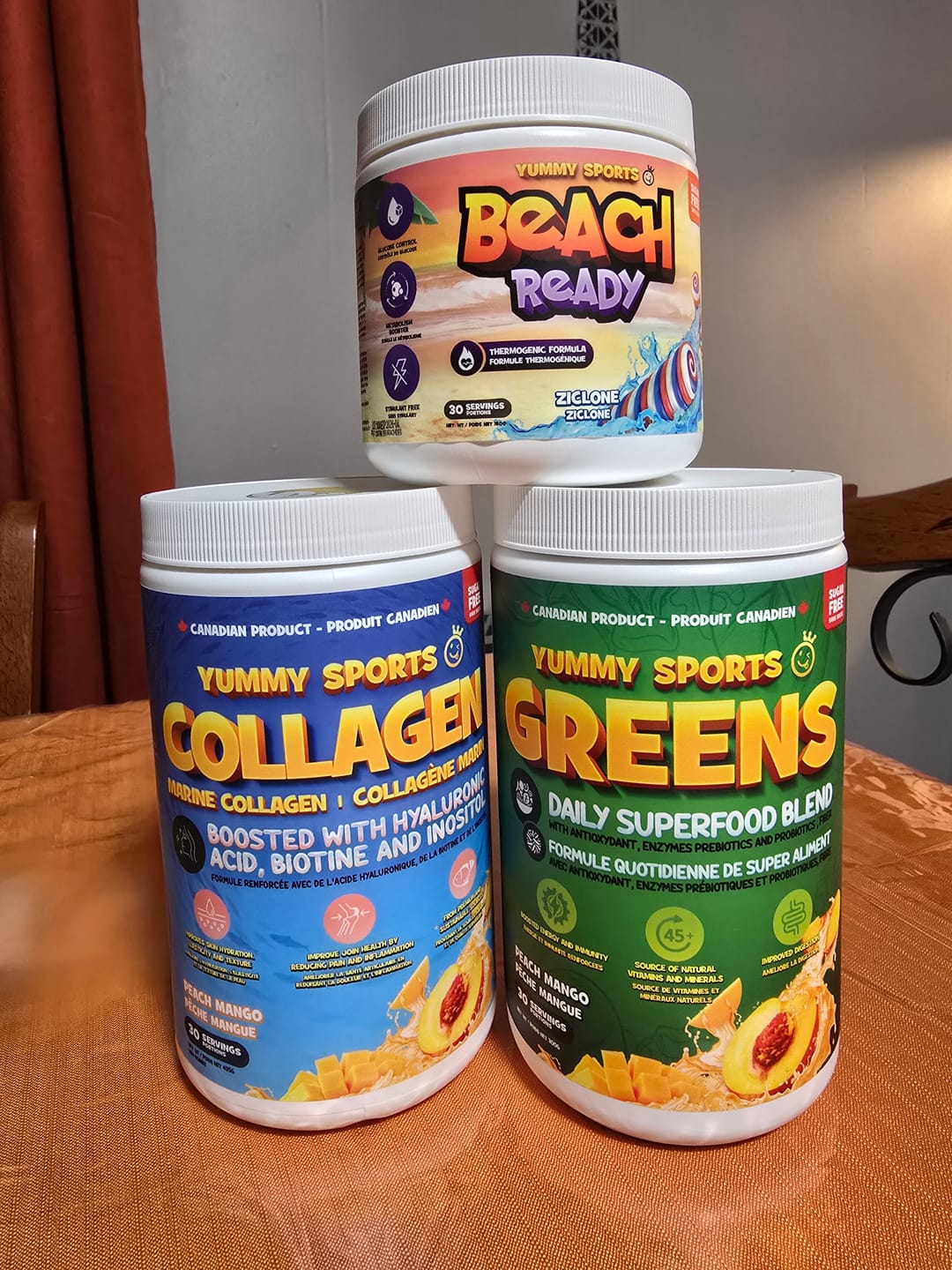 Customer photo review of Yummy Sports - Greens - 300g