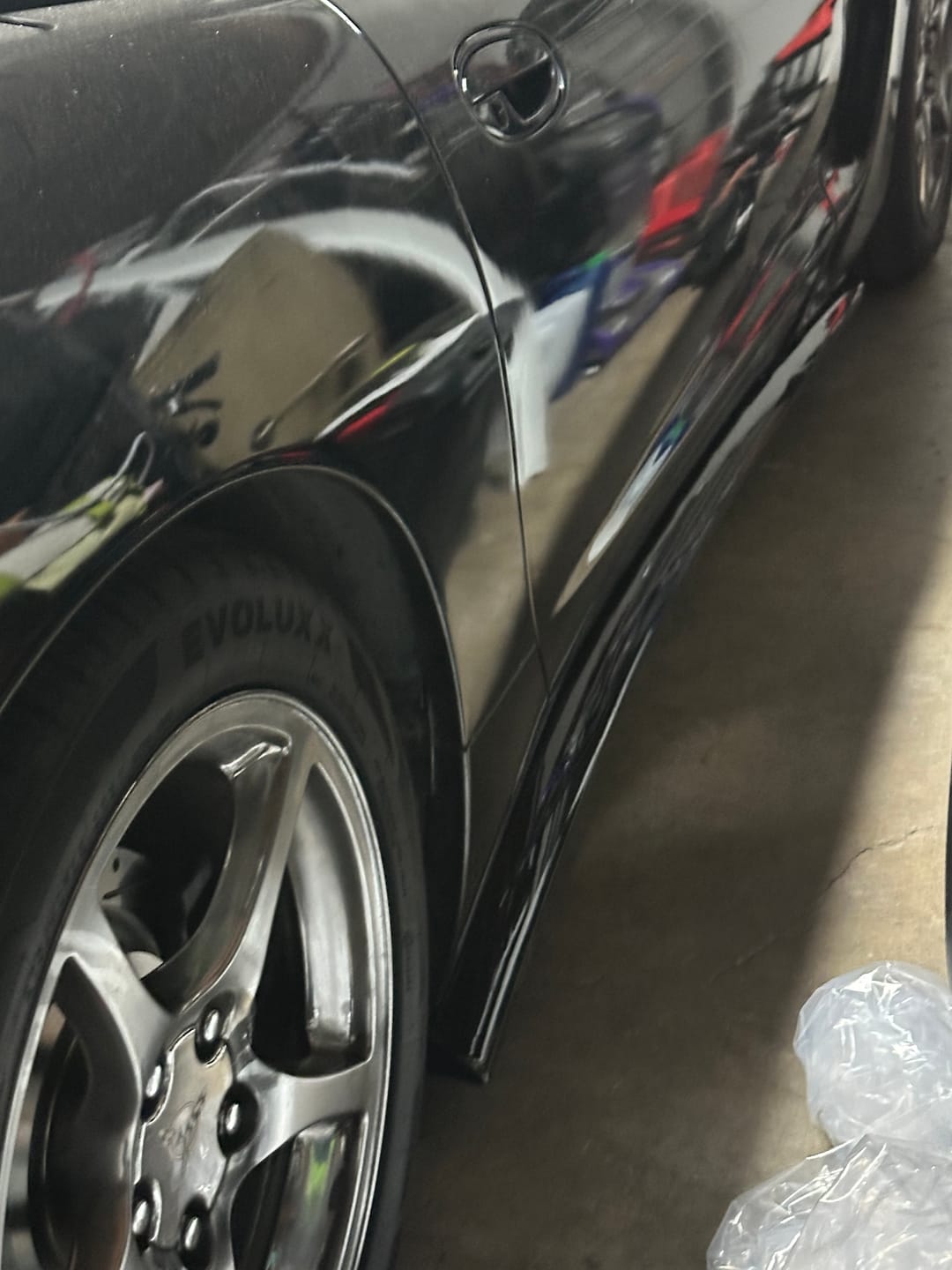 Customer photo review of Chevrolet Corvette C5 ZR1 Side Skirts Rocker Panels